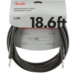 FENDER CABLES PROFESSIONAL 18.6' BLACK