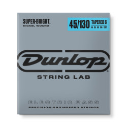 Dunlop DBSBN45130T Super Bright Nickel Wound Tapered