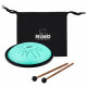 Meinl Nino Steel Tongue Drum NINO982 (7") Mint Green