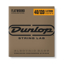 Dunlop DBFS40120 LG Scale Flatwound Stainless Steel