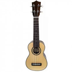 Prima M350S Soprano Ukulele (Solid Spruce/Butterfly)