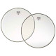 REMO Clear Controlled Sound Top Clear Dot 12”