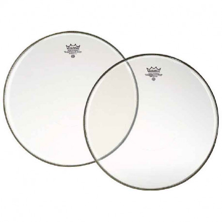 REMO Clear Controlled Sound Top Clear Dot 12”