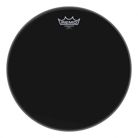 ﻿REMO Ambassador Ebony 10"