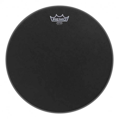 REMO Emperor Black Suede 12" (BE-0812-ES)