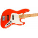 FENDER PLAYER II JAZZ BASS MN CORAL RED