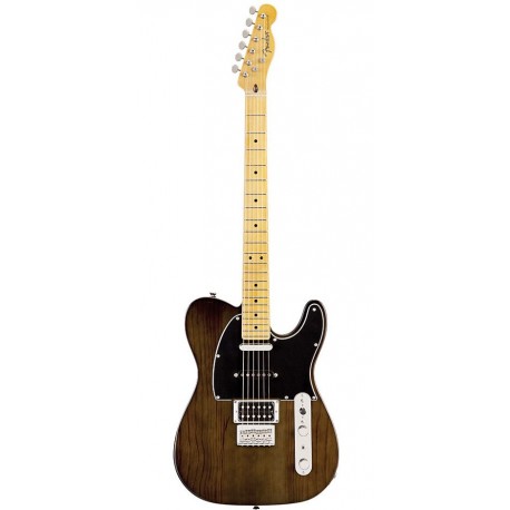 FENDER MODERN PLAYER TELE PLUS MN CHARCOAL TRANSPARENT