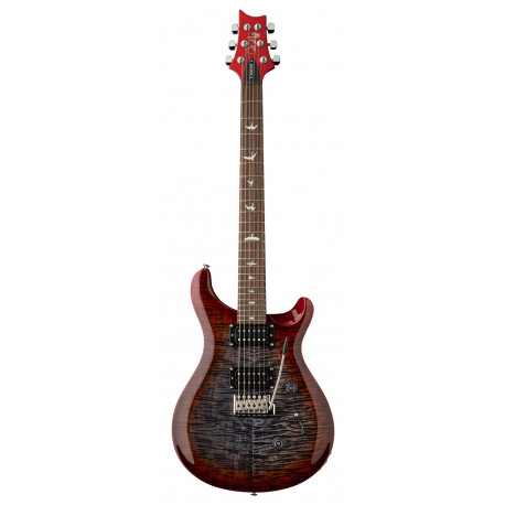 PRS SE Custom 24 (Charcoal Cherry Burst)