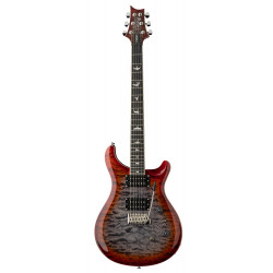 PRS SE Custom 24-08 Quilt (Charcoal Cherry Burst)