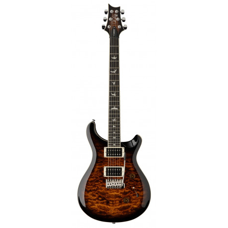PRS SE Custom 24 Quilt (Black Gold Burst)