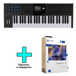 Arturia KeyLab 49 mk3 (Black) + Arturia Pigments