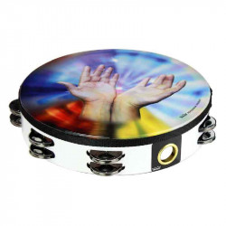 REMO 10" Praise Tambourine (Sharing Hands)
