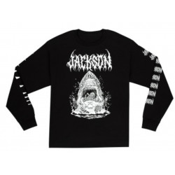 JACKSON SHARKROT LONGSLEEVE T-SHIRT BLACK XL
