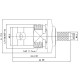 SSB BNC Mounting Socket Female 7727