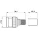 SSB BNC Plug Male Crimp 7375