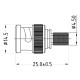 SSB BNC Plug Male Crimp 7721