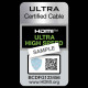 Audioquest HD 3.0m 48G HDMI Vodka Braided