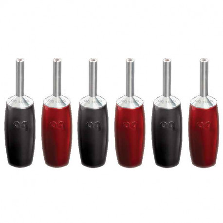 Audioquest SPC 1007 Series Banana Silver Set 6