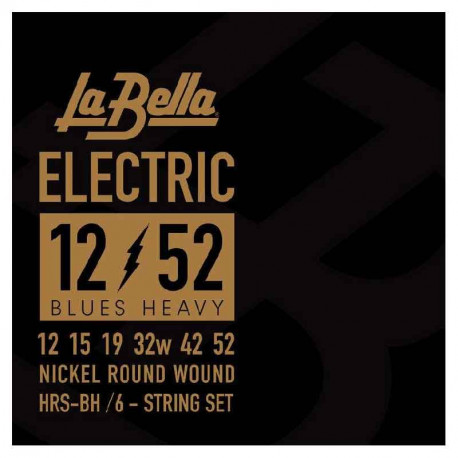 La Bella Nickel Round Wound HRS-BH, 12-52
