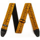 DUNLOP D6723 JACQUARD TYGER EYE STRAP