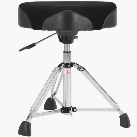 Gibraltar 9608HM 16" Hydraulic Cordura Saddle Drum Throne