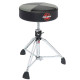 Gibraltar 9608RQPGB 13" Round Drum Throne (Grey/Black)