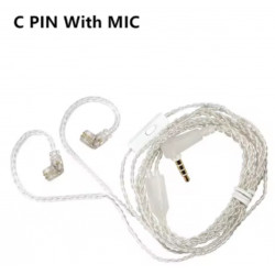 KZ Standard SILVER Cable C MIC