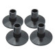 Gibraltar SC-19B 8mm ABS Short Cymbal Stand Tilter Sleeve and Seat 4 Pack
