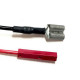 EMG Battery Cable 7"