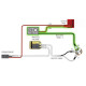EMG Battery Cable 7"