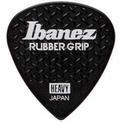 IBANEZ PA16HRG-BK WIZARD RUBBER GRIP HEAVY PICK BLACK