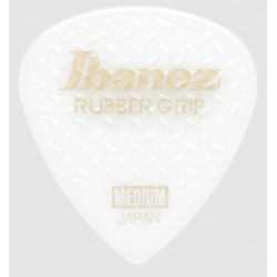 IBANEZ PA16MRG-WH WIZARD RUBBER GRIP MEDIUM PICK WHITE