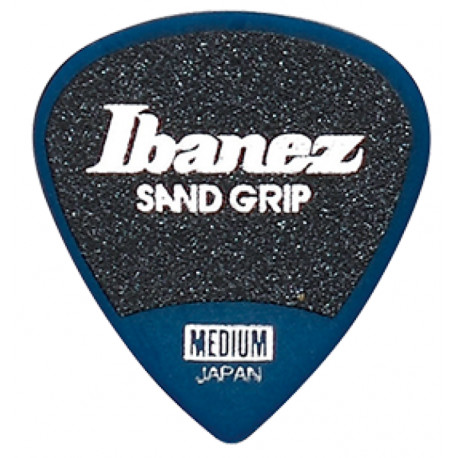 IBANEZ PA16MSG-DB WIZARD MEDIUM SAND GRIP PICK DEEP BLUE