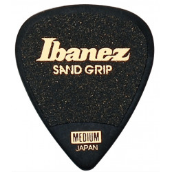 IBANEZ PA14MSG-BK WIZARD MEDIUM SAND GRIP PICK BLACK