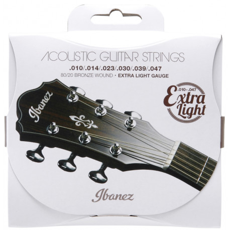 IBANEZ IACS61C ACOUSTIC GUITAR STRING 10-47