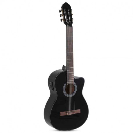 GEWA Student E-Classic Cutaway 4/4 (Black)