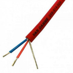 Van Damme 2x0,52 268-614-020 Smart Control DMX (Red)
