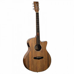 Tanglewood TWX6-CE-BW Winterleaf Exotic Superfolk Solid Top Venetian CE