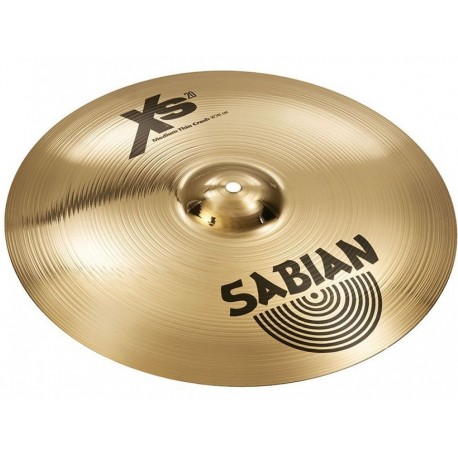 SABIAN 16" Xs20 Medium Thin Crash Brilliant