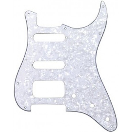 FENDER PICKGUARD STANDARD STRAT H/S/S WHITE PEARL 4 PLY