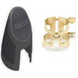 RICO HCL1G H-Ligature & Cap - Bb Clarinet Gold Plated
