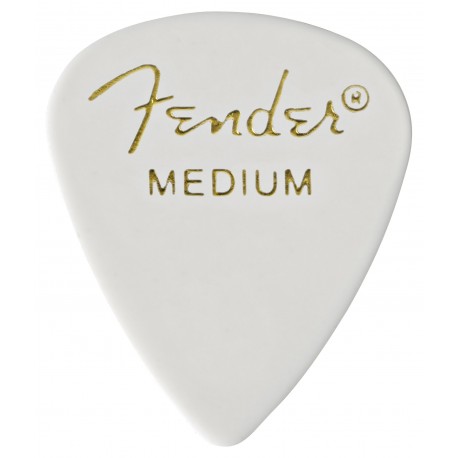 FENDER 351 CLASSIC CELLULOID WHITE MEDIUM