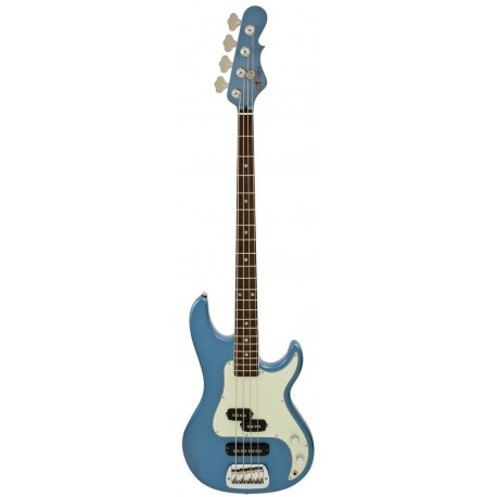 G&L SB2 FOUR STRINGS (lake Placid Blue, rosewood, White)