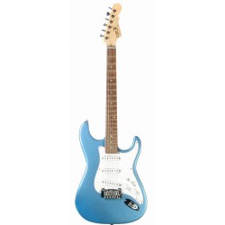 G&L LEGACY (Lake Placid Blue.3-ply Pearl picrguar. Rosewood)