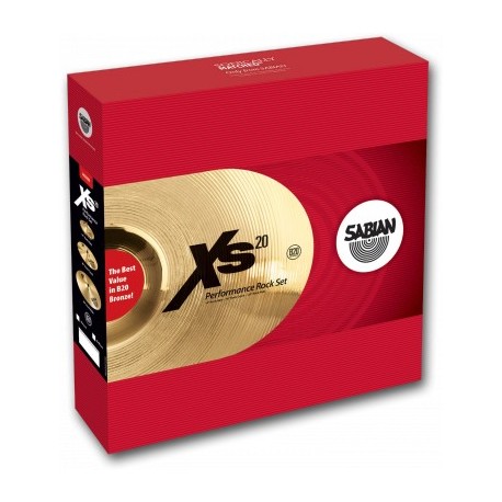 SABIAN Xs20 Rock Performance Set