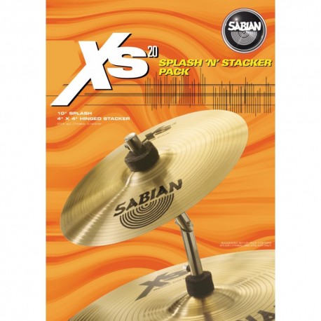 SABIAN XS20 Splash and Stacker Pack Brilliant