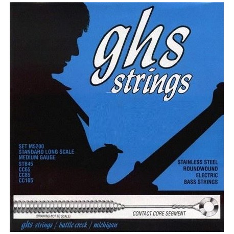 GHS STRINGS M5200 SUPERSTEEL