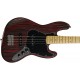 FENDER AMERICAN STANDARD SANDBLASTED LTD EDITION JAZZ BASS MN CRIMSON SATIN