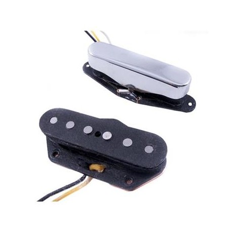 FENDER TWISTED TELE PICKUPS BLACK/CHROME