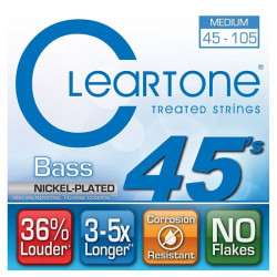 CLEARTONE 6445 BASS NICKEL-PLATED MEDIUM 45-105